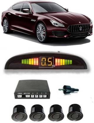 JazzBros PKNB1626 Black Car Reverse Parking Sensor with LED Display 4 Sensor PKNB1626 Parking Sensor