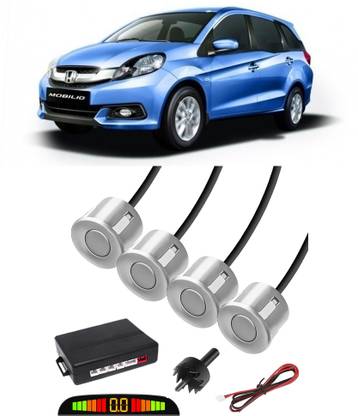 HANABI EB163 White Car Reverse Parking Sensor with LED Display 4 Sensor G163 Parking Sensor