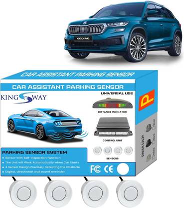 Kingsway White Reverse Parking Sensors for Kodiaq 2022 Onwards White Reverse Parking Sensors for Kodiaq 2022 Onwards Parking Sensor