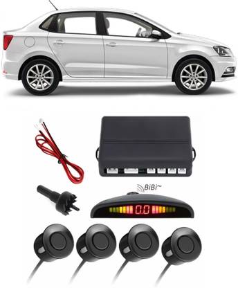 Gadzooks G603 Black Car Reverse Parking Sensor with LED Display 4 Sensor G603 Parking Sensor