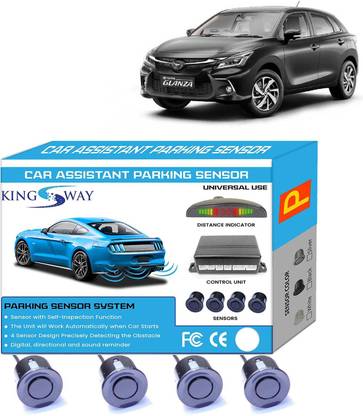Kingsway Black Reverse Parking Sensors for Glanza 2022 Onwards Black Reverse Parking Sensors for Glanza 2022 Onwards Parking Sensor