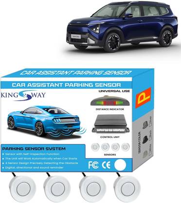 Kingsway White Reverse Parking Sensors for Carens Clavis 2025 Onwards White Reverse Parking Sensors for Carens Clavis 2025 Onwards Parking Sensor