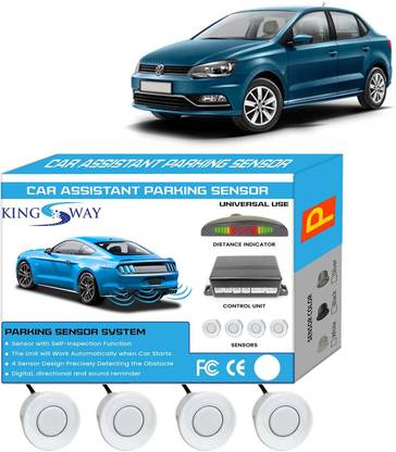 Kingsway White Reverse Parking Sensors for Ameo 2016 to 2020 White Reverse Parking Sensors for Ameo 2016 to 2020 Parking Sensor