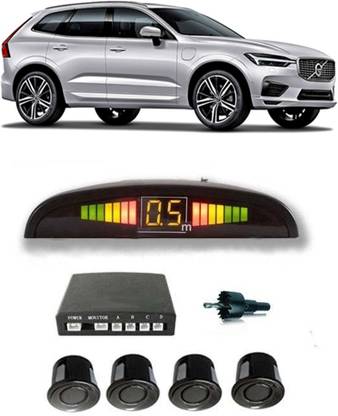 Voddmars VB632 Black Car Reverse Parking Sensor with LED Display 4 Sensor V632 Parking Sensor