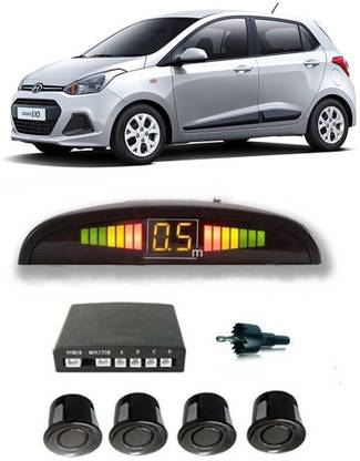 Voddmars VB186 Black Car Reverse Parking Sensor with LED Display 4 Sensor V186 Parking Sensor