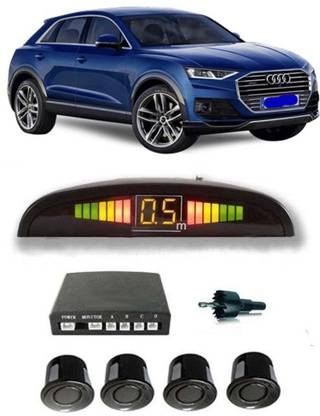 JazzBros PKNB1283 Black Car Reverse Parking Sensor with LED Display 4 Sensor PKNB1283 Parking Sensor