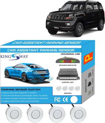 Kingsway White Reverse Parking Sensors for TUV 300 2015 to 2020 White Reverse Parking Sensors for TUV 300 2015 to 2020 Parking Sensor
