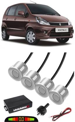 Ascension AB357 Silver Car Reverse Parking Sensor with LED Display 4 Sensor A357 Parking Sensor