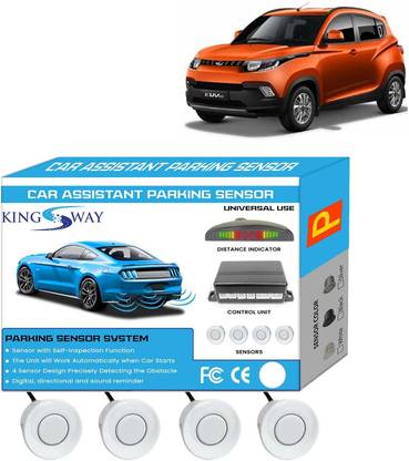 Kingsway White Reverse Parking Sensors for KUV 100 2016 to 2021 White Reverse Parking Sensors for KUV 100 2016 to 2021 Parking Sensor