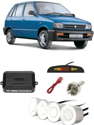 YUNEIK YB309 Silver Car Reverse Parking Sensor with LED Display 4 Sensor Y309 Parking Sensor
