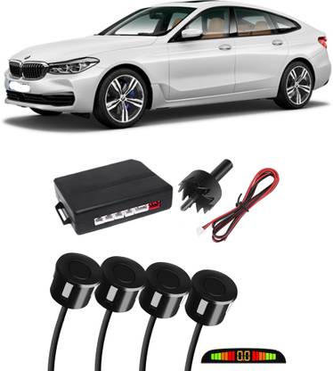 PROKONAI PB47 Black Car Reverse Parking Sensor with LED Display 4 SensorP47 Parking Sensor