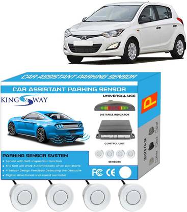 Kingsway White Reverse Parking Sensors for I20 2011 to 2014 White Reverse Parking Sensors for I20 2011 to 2014 Parking Sensor