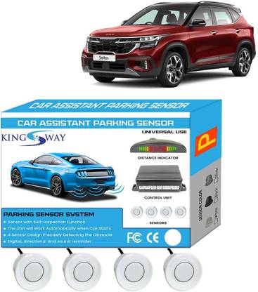 Kingsway White Reverse Parking Sensors for Seltos 2023 Onwards White Reverse Parking Sensors for Seltos 2023 Onwards Parking Sensor