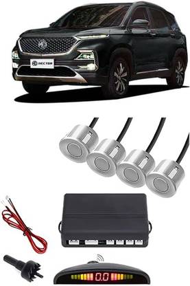 Everland EB420 Silver Car Reverse Parking Sensor with LED Display 4 Sensor E420 Parking Sensor