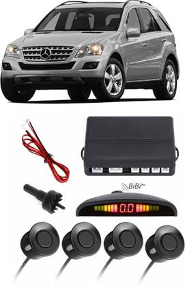 Gadzooks G402 Black Car Reverse Parking Sensor with LED Display 4 Sensor G402 Parking Sensor