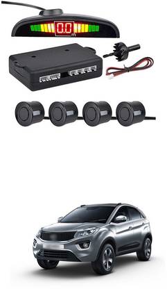 PRTEK CAR PARKING SENSORS ASSISTANT FOR Nexon Car Reverse Parking Sensors Assistant BLACK_222 Parking Sensor