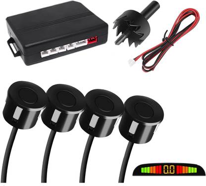 Retails Gateway PKNB1387 Black Car Reverse Parking Sensor with LED Display 4 Sensor PKNB1387 Parking Sensor