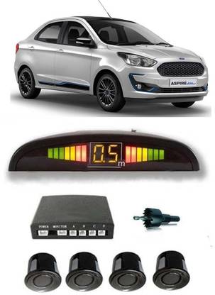 Voddmars VB133 Black Car Reverse Parking Sensor with LED Display 4 Sensor V133 Parking Sensor