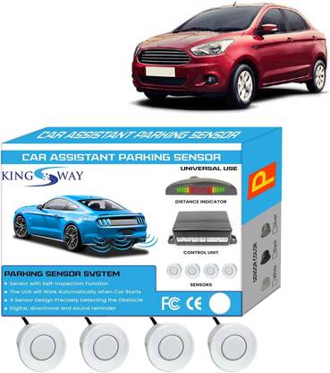 Kingsway White Reverse Parking Sensors for Figo Aspire 2014 to 2021 White Reverse Parking Sensors for Figo Aspire 2014 to 2021 Parking Sensor
