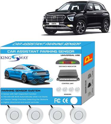 Kingsway White Reverse Parking Sensors for Creta 2020 to 2023 White Reverse Parking Sensors for Creta 2020 to 2023 Parking Sensor