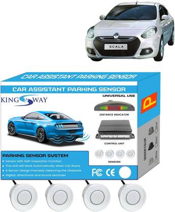 Kingsway White Reverse Parking Sensors for Scala 2011 to 2018 White Reverse Parking Sensors for Scala 2011 to 2018 Parking Sensor