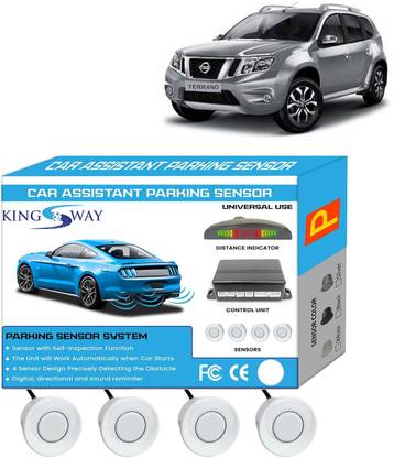 Kingsway White Reverse Parking Sensors for Terrano 2009 to 2018 White Reverse Parking Sensors for Terrano 2009 to 2018 Parking Sensor