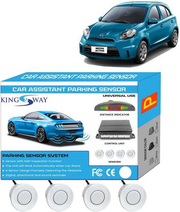 Kingsway White Reverse Parking Sensors for Micra Active 2010 to 2020 White Reverse Parking Sensors for Micra Active 2010 to 2020 Parking Sensor