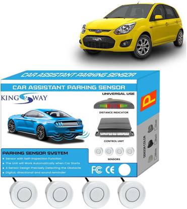 Kingsway White Reverse Parking Sensors for Figo 2008 to 2014 White Reverse Parking Sensors for Figo 2008 to 2014 Parking Sensor