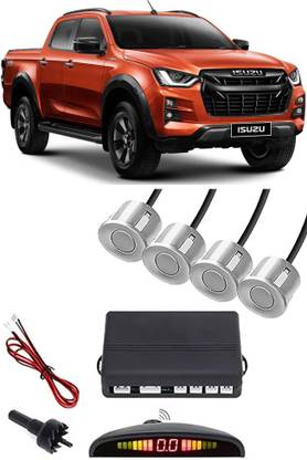 Everland EB213 Silver Car Reverse Parking Sensor with LED Display 4 Sensor E213 Parking Sensor