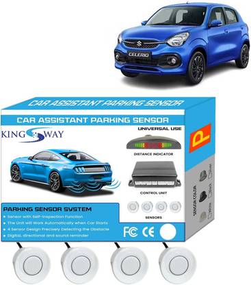 Kingsway White Reverse Parking Sensors for Celerio 2021 Onwards White Reverse Parking Sensors for Celerio 2021 Onwards Parking Sensor