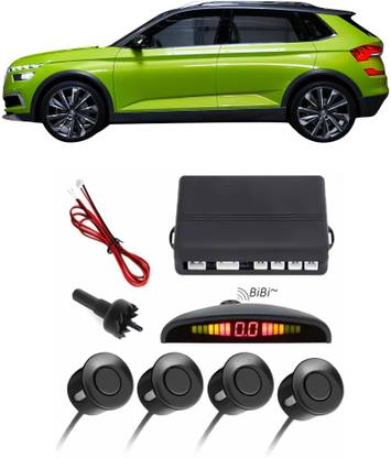 Gadzooks G497 Black Car Reverse Parking Sensor with LED Display 4 Sensor G497 Parking Sensor