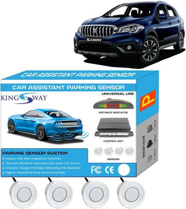 Kingsway White Reverse Parking Sensors for S Cross 2018 to 2019 White Reverse Parking Sensors for S Cross 2018 to 2019 Parking Sensor