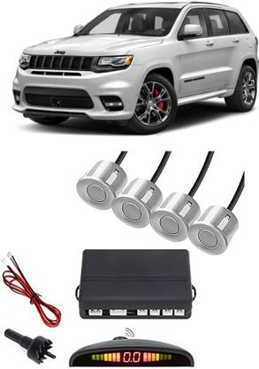 Everland EB223 Silver Car Reverse Parking Sensor with LED Display 4 Sensor E223 Parking Sensor