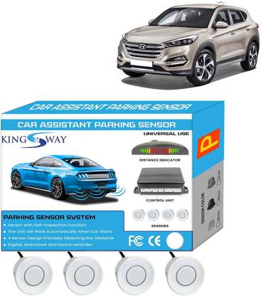 Kingsway White Reverse Parking Sensors for Tucson 2015 to 2019 White Reverse Parking Sensors for Tucson 2015 to 2019 Parking Sensor