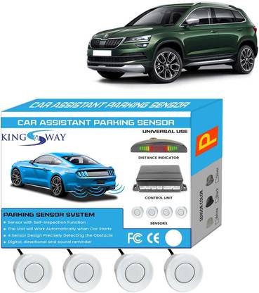 Kingsway White Reverse Parking Sensors for Karoq 2020 to 2021 White Reverse Parking Sensors for Karoq 2020 to 2021 Parking Sensor