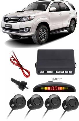 Gadzooks G578 Black Car Reverse Parking Sensor with LED Display 4 Sensor G578 Parking Sensor