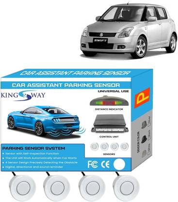Kingsway White Reverse Parking Sensors for Swift 2005 to 2010 White Reverse Parking Sensors for Swift 2005 to 2010 Parking Sensor