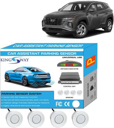 Kingsway White Reverse Parking Sensors for Tucson 2022 Onwards White Reverse Parking Sensors for Tucson 2022 Onwards Parking Sensor