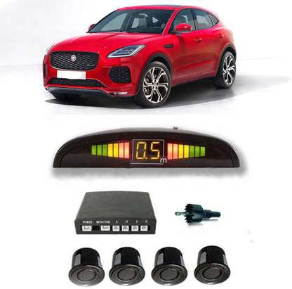 Voddmars VB216 Black Car Reverse Parking Sensor with LED Display 4 Sensor V216 Parking Sensor