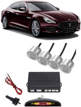 Everland EB360 Silver Car Reverse Parking Sensor with LED Display 4 Sensor E360 Parking Sensor