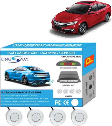 Kingsway White Reverse Parking Sensors for Civic 2019 to 2020 White Reverse Parking Sensors for Civic 2019 to 2020 Parking Sensor
