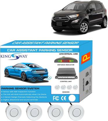 Kingsway White Reverse Parking Sensors for Ecosport 2017 to 2021 White Reverse Parking Sensors for Ecosport 2017 to 2021 Parking Sensor