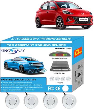 Kingsway White Reverse Parking Sensors for Grand I10 Nios 2023 Onwards White Reverse Parking Sensors for Grand I10 Nios 2023 Onwards Parking Sensor
