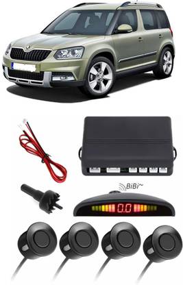 Gadzooks G498 Black Car Reverse Parking Sensor with LED Display 4 Sensor G498 Parking Sensor
