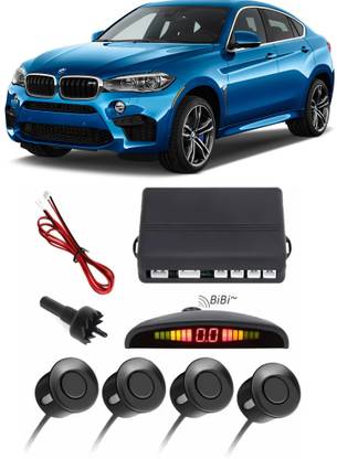 Gadzooks G69 Black Car Reverse Parking Sensor with LED Display 4 Sensor G69 Parking Sensor