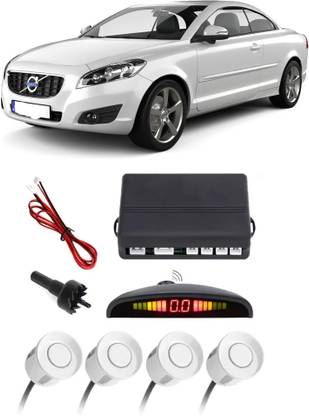 Gadzooks GS620 Silver Car Reverse Parking Sensor with LED Display 4 Sensor G620 Parking Sensor