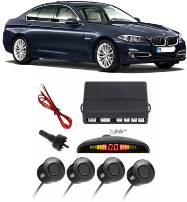 Gadzooks G53 Black Car Reverse Parking Sensor with LED Display 4 Sensor G53 Parking Sensor