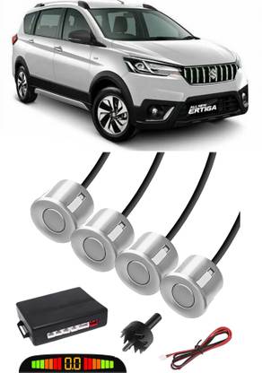 Voddmars VS300 Silver Car Reverse Parking Sensor with LED Display 4 Sensor V300 Parking Sensor