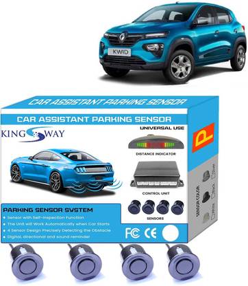 Kingsway Black Reverse Parking Sensors for Kwid 2019 Onwards Black Reverse Parking Sensors for Kwid 2019 Onwards Parking Sensor