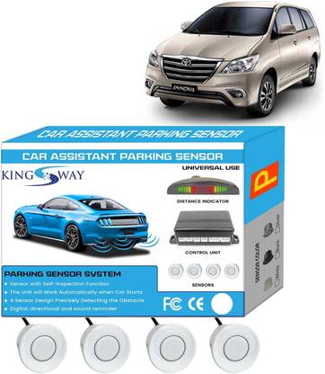 Kingsway White Reverse Parking Sensors for Innova 2012 to 2015 White Reverse Parking Sensors for Innova 2012 to 2015 Parking Sensor